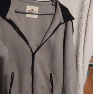 Hollister. Light sping zip up hoodie